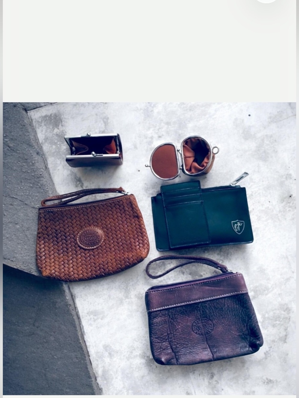 LOT Genuine Leather Small Bags Bundle